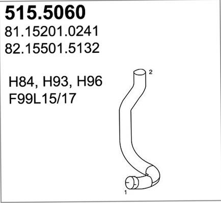 ASSO 515.5060 - Izplūdes caurule ps1.lv