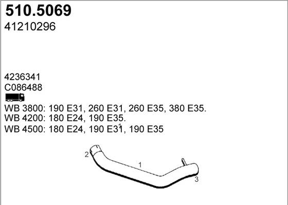 ASSO 510.5069 - Izplūdes caurule ps1.lv