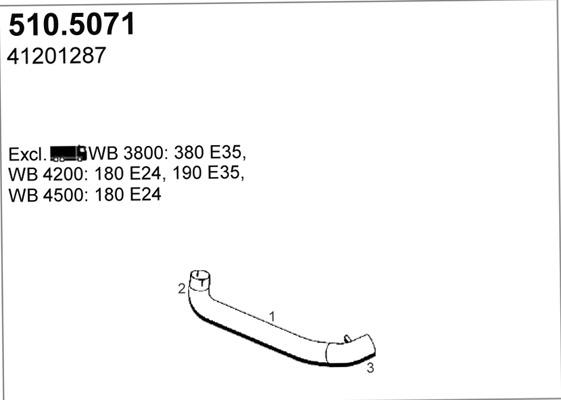 ASSO 510.5071 - Izplūdes caurule ps1.lv