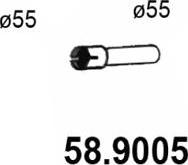 ASSO 58.9005 - Izplūdes caurule ps1.lv