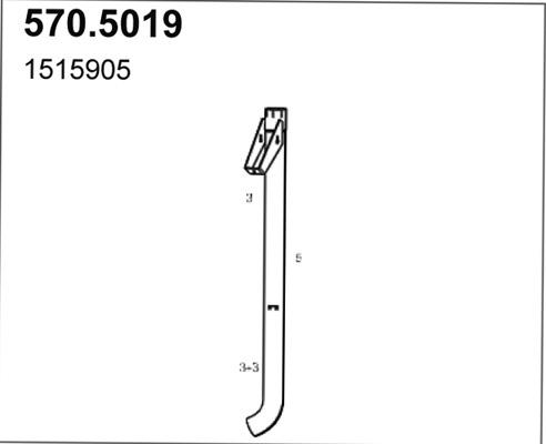 ASSO 570.5019 - Izplūdes caurule ps1.lv