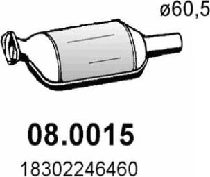 ASSO 08.0015 - Katalizators ps1.lv