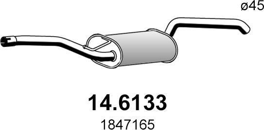 ASSO 14.6133 - Vidējais izpl. gāzu trokšņa slāpētājs ps1.lv