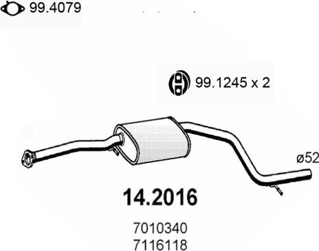 ASSO 14.2016 - Izplūdes gāzu priekšslāpētājs ps1.lv