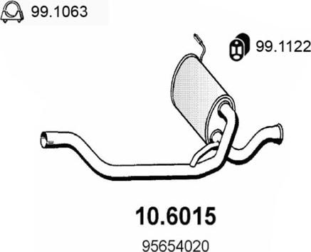 ASSO 10.6015 - Vidējais izpl. gāzu trokšņa slāpētājs ps1.lv