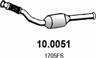 ASSO 10.0051 - Katalizators ps1.lv