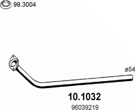 ASSO 10.1032 - Izplūdes caurule ps1.lv