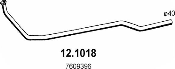 ASSO 12.1018 - Izplūdes caurule ps1.lv