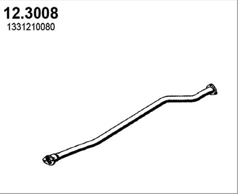 ASSO 12.3008 - Izplūdes caurule ps1.lv