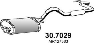 ASSO 30.7029 - Izplūdes gāzu trokšņa slāpētājs (pēdējais) ps1.lv