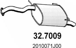 ASSO 32.7009 - Izplūdes gāzu trokšņa slāpētājs (pēdējais) ps1.lv