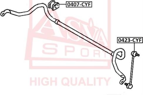 ASVA 0423-CYF - Stiepnis / Atsaite, Stabilizators ps1.lv