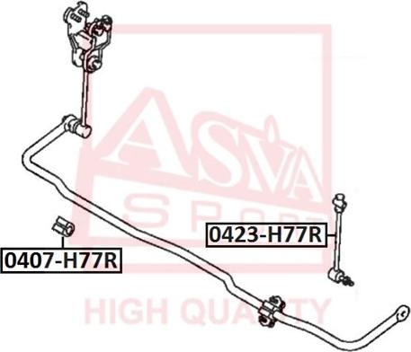 ASVA 0407-H77R - Bukse, Stabilizators ps1.lv