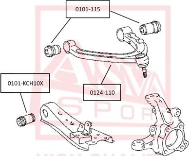 ASVA 0101-KCH10X - Piekare, Šķērssvira ps1.lv