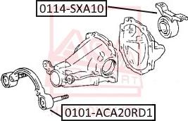 ASVA 0101-ACA20RD1 - Piekare, Diferenciālis ps1.lv