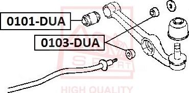 ASVA 0103-DUA - Amortizatora statnes balsts ps1.lv