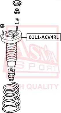 ASVA 0111-ACV4RL - Amortizatora statnes balsts ps1.lv