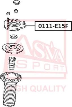 ASVA 0111-E15F - Amortizatora statnes balsts ps1.lv