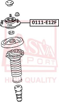 ASVA 0111-E12F - Amortizatora statnes balsts ps1.lv