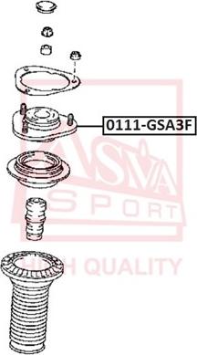 ASVA 0111-GSA3F - Amortizatora statnes balsts ps1.lv