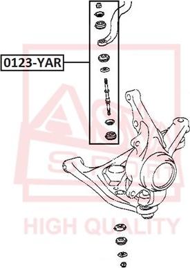 ASVA 0123-YAR - Stiepnis / Atsaite, Stabilizators ps1.lv