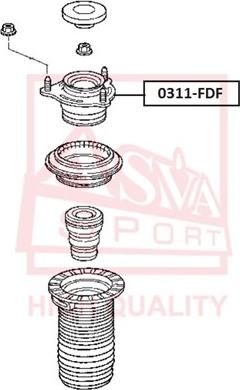 ASVA 0311-FDF - Amortizatora statnes balsts ps1.lv