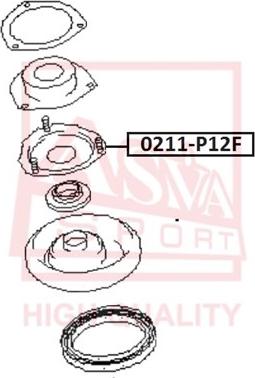 ASVA 0211-P12F - Amortizatora statnes balsts ps1.lv