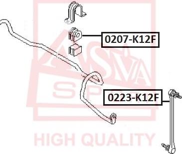 ASVA 0223-K12F - Stiepnis / Atsaite, Stabilizators ps1.lv