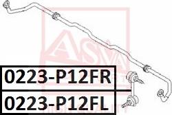 ASVA 0223-P12FL - Stiepnis / Atsaite, Stabilizators ps1.lv