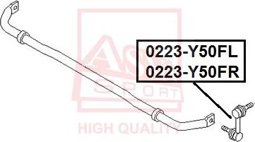 ASVA 0223-Y50FL - Stiepnis / Atsaite, Stabilizators ps1.lv