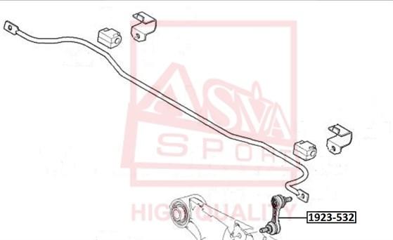 ASVA 1923-532 - Stiepnis / Atsaite, Stabilizators ps1.lv