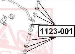 ASVA 1123-001 - Stiepnis / Atsaite, Stabilizators ps1.lv