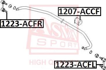 ASVA 1223-ACFR - Stiepnis / Atsaite, Stabilizators ps1.lv