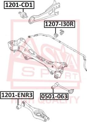 ASVA 1207-I30R - Bukse, Stabilizators ps1.lv