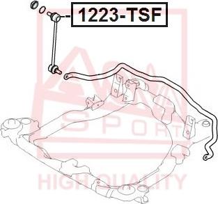 ASVA 1223-TSF - Stiepnis / Atsaite, Stabilizators ps1.lv