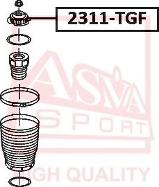 ASVA 2311-TGF - Piekare, Amortizators ps1.lv