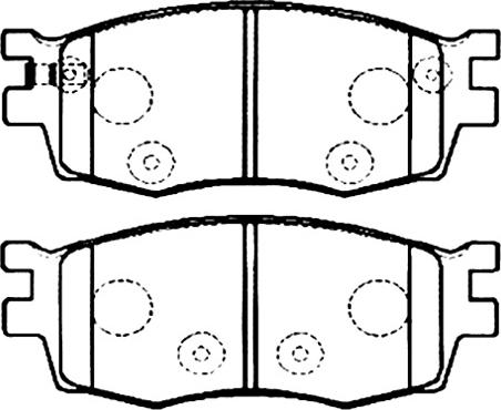 INTERBRAKE DP41491 - Bremžu uzliku kompl., Disku bremzes ps1.lv