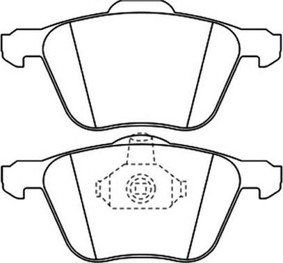 4U Autoparts 37335VV - Bremžu uzliku kompl., Disku bremzes ps1.lv