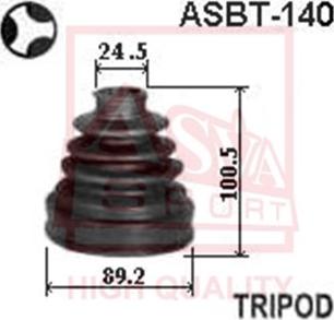 ASVA ASBT-140 - Putekļusargs, Piedziņas vārpsta ps1.lv