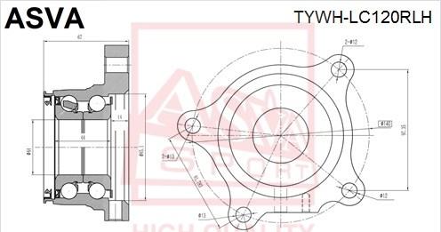 ASVA TYWH-LC120RLH - Riteņa rumba ps1.lv