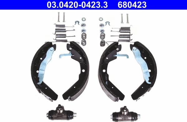 ATE 03.0420-0423.3 - Bremžu loku komplekts ps1.lv