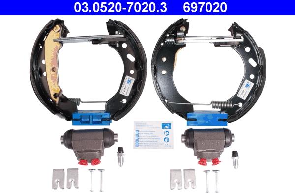 ATE 03.0520-7020.3 - Bremžu loku komplekts ps1.lv