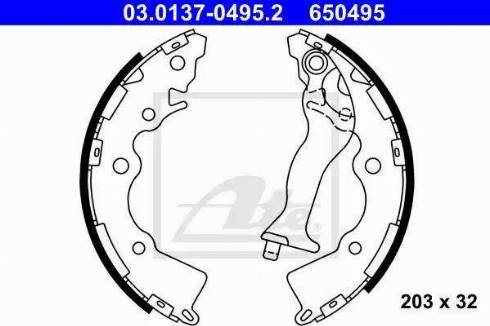 Alpha Brakes HST-KA-323 - Bremžu loku komplekts ps1.lv