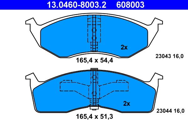 ATE 13.0460-8003.2 - Bremžu uzliku kompl., Disku bremzes ps1.lv