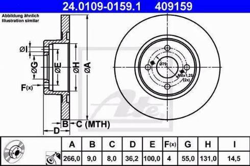 Alpha Brakes HTT-TY-016 - Bremžu diski ps1.lv