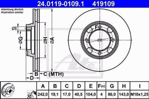 Alpha Brakes HTP-HY-500 - Bremžu diski ps1.lv