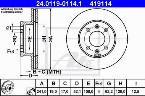 Alpha Brakes HTP-HY-508 - Bremžu diski ps1.lv