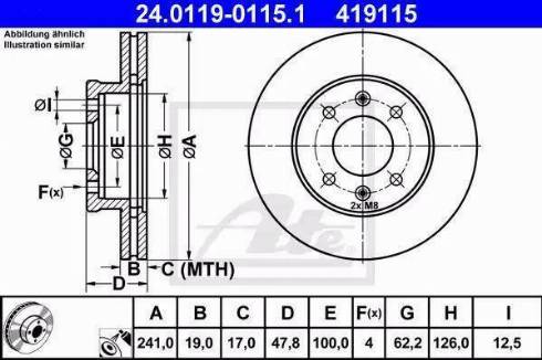 Alpha Brakes HTP-HY-517 - Bremžu diski ps1.lv