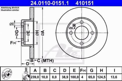 Alpha Brakes HTP-VW-010 - Bremžu diski ps1.lv