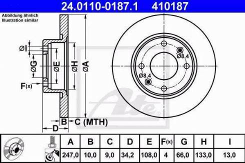 Alpha Brakes HTP-PE-002 - Bremžu diski ps1.lv